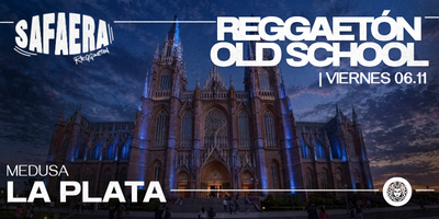 Flyer de Safaera X Medusa (la plata)